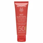 Apivita Bee Sun Safe Hydra Fresh Hydra Fresh Gel - тонуючий крем для обличчя SPF50 50мл: ціни та характеристики