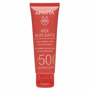 Apivita Bee Sun Safe Hydra Fresh Hydra Fresh Gel - тонуючий крем для обличчя SPF50 50мл