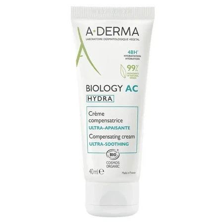 A-Derma Biology AC Hydra Hydra Ultra Soothing Compensating Cream 40ml: цены и характеристики