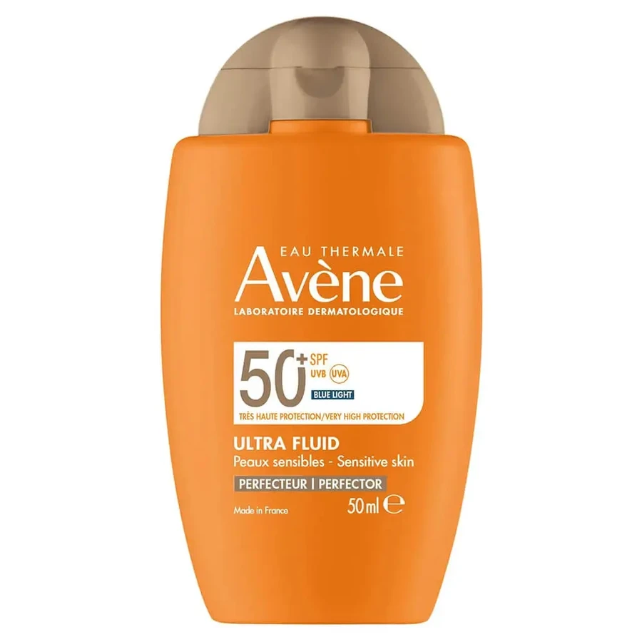 Avene Ultra Fluid Peaux Sensible Perfecteur SPF50+ с цветом 50 мл: цены и характеристики