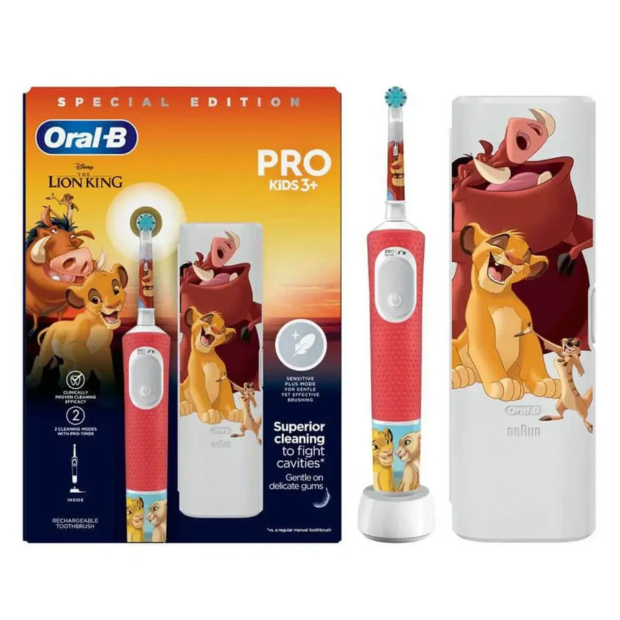 Oral B Pro Kids 3+ Lion King Pro Kids 3+ з дорожньою коробкою: ціни та характеристики