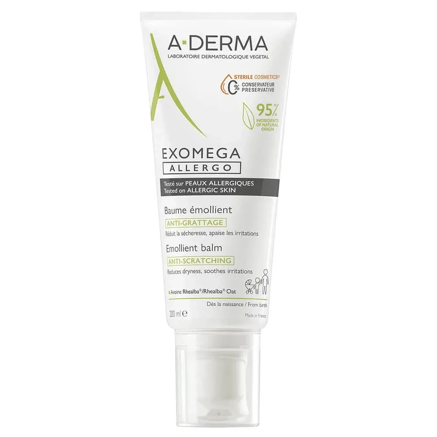 A-Derma Exomega Allergo Emollient Balm 200ml: цены и характеристики