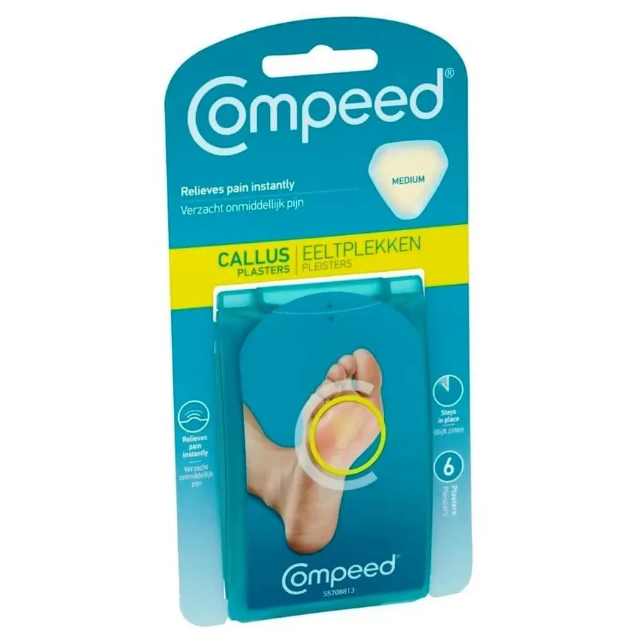 Compeed Упрочняющие подушечки средние 6шт: цены и характеристики