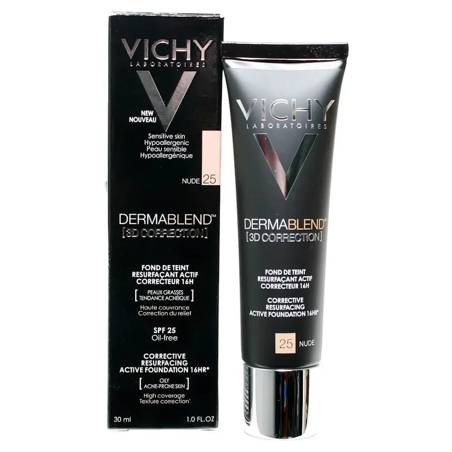 Vichy Dermablend 3D Corection 25 Nude 30ml: цены и характеристики