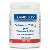 Lamberts Selenium 200μg Plus Plus A+C+E 100tabs