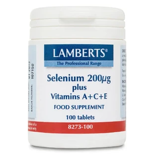 Lamberts Selenium 200μg Plus Plus A+C+E 100 таблеток