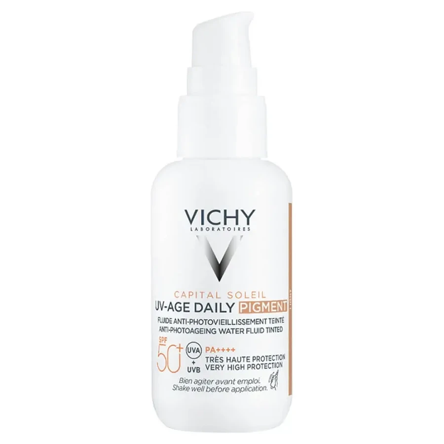 Vichy Capital Soleil UV-Age Денний флюїд з кольоровим світлом SPF50+ 40мл: ціни та характеристики