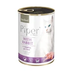 PIPER Animals Sterilised, Кролик, консерви вологі, беззернові для стерилізованих котів, (в асорті), 400г: ціни та характеристики