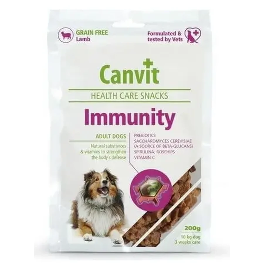 CANVIT Immunity, XS-XL, ягненок, функциональное вознаграждение в мешочке для собак, иммунитет, 200 г: цены и характеристики