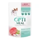 OPTIMEAL, XS-XL, Яловичина, вологий корм для собак у пакетиках, (в аспіді), 100г