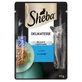 SHEBA Delicatese, Тунец, саше влажный корм для кошек, (в аспираторе), 85 г