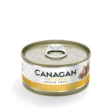CANAGAN, Тунец и Курица, консервы, беззерновой влажный корм для молодых и взрослых кошек, (в собственном соку), 75 г