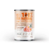 FRESH FARM Гуляш, XS-XL, курица, консервированный беззерновой влажный корм для собак, (в супе), 400 г