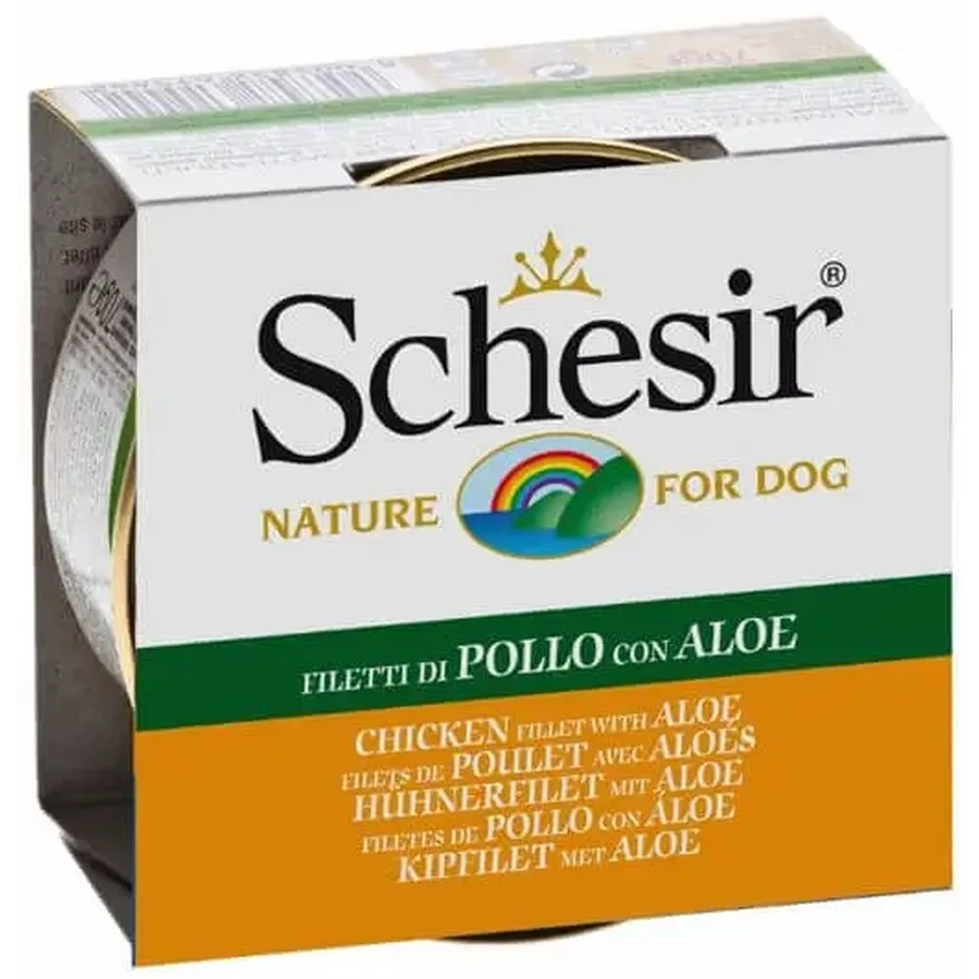Schesir Dog Adult Курица и Алоэ, 150 г: цены и характеристики