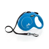 FLEXI Classic, выдвижной поводок Выдвижной поводок для собак, нейлон, синий, L(50кг, 5м)