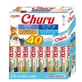 INABA Churu Churu Вершкові сорти, тунець, беззернові ласощі для котів, (пюре), 560г