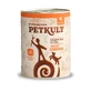 PETKULT Monoprotein Sensitive, индейка и картофель, консервированный однобелковый беззерновой влажный корм для собак, 800г