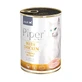 PIPER Animals, Курка, консерви вологі, беззерновий корм для котів, (в аспіді), 400г