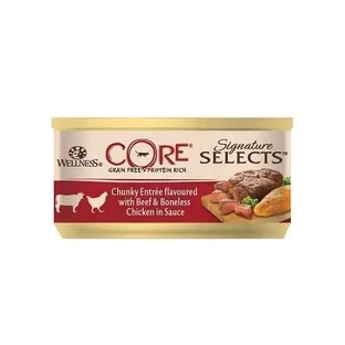 Wellness Core Signature Select Signature Select Вологий корм з вітамінами та куркою, в соусі, 79 г