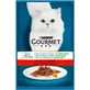 PURINA Gourmet Pearls, яловичина, морква та овочі, вологий корм для котів у пакетиках, (в соусі), 85г