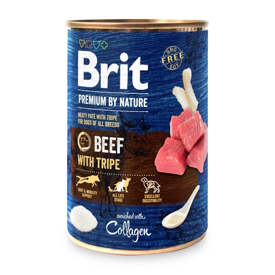 BRIT Premium By Nature, Яловичина з яловичиною, консерви беззернові вологі для собак, (паштет), 800г: ціни та характеристики