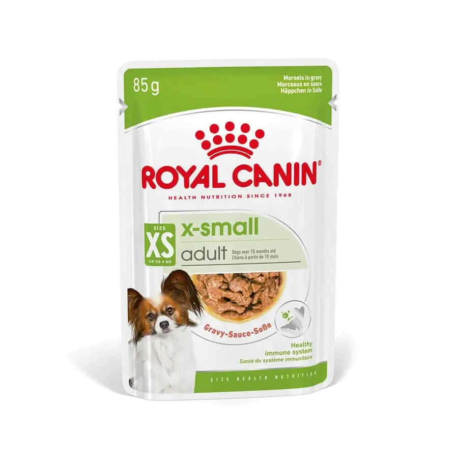 ROYAL CANIN X-Small вологий корм для дорослих собак (в соусі), 85г: ціни та характеристики