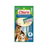 INABA Churu Creamy, XS-XL, куряче м'ясо та тунець, пакетик винагороди без злаків, для собак, (пюре), 56г