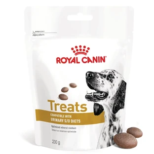 ROYAL CANIN VETERINARY VETERINARY DIET Urinary S/O Treats, пакетик с функциональными поощрениями для собак, мочевыделительная система, 230г