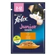 PURINA Felix Fantastic Junior, курятина, вологий корм у пакетиках для котів молодшого віку, (в аспіді), 85г
