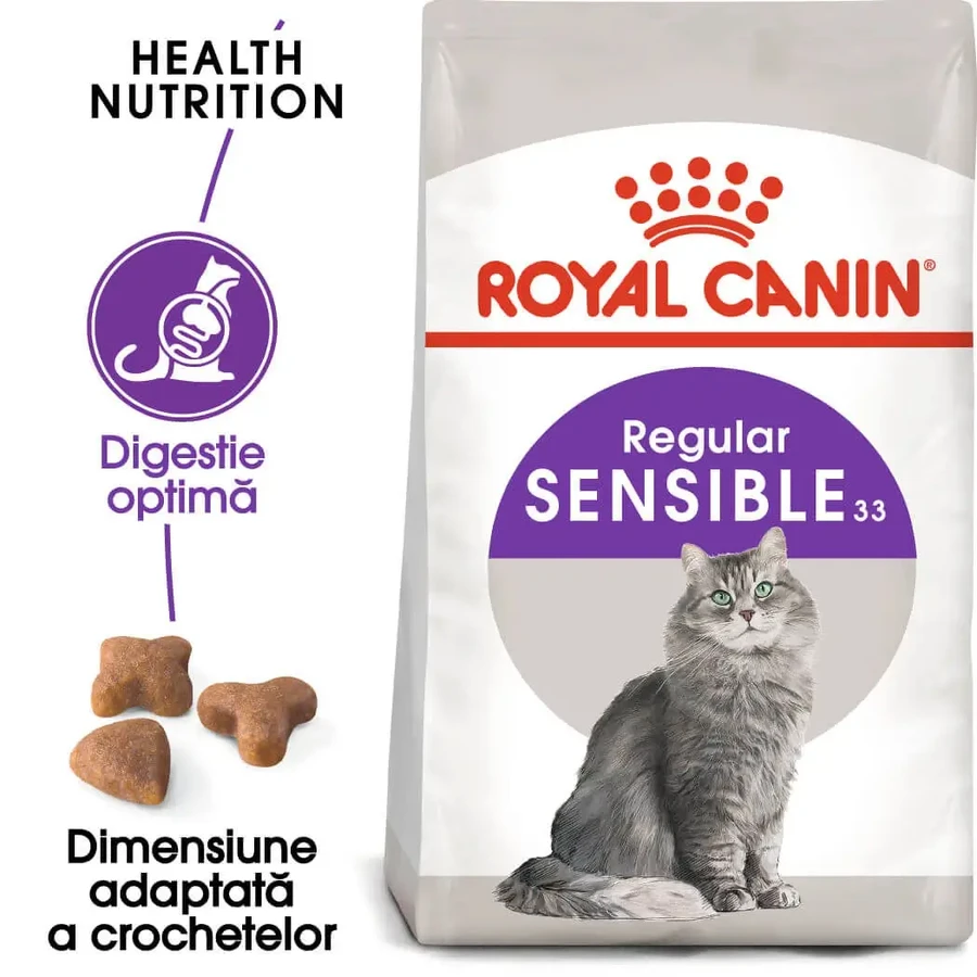 ROYAL CANIN Sensible Adult, сухой корм для кошек, оптимальное пищеварение, 2 кг: цены и характеристики