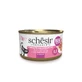 SCHESIR Complementary In Broth, тунець та шинка, консерви для вологих котів, (в супі), 70г