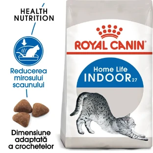 ROYAL CANIN Indoor Adult, сухой корм для кошек, закрытый, 400 г