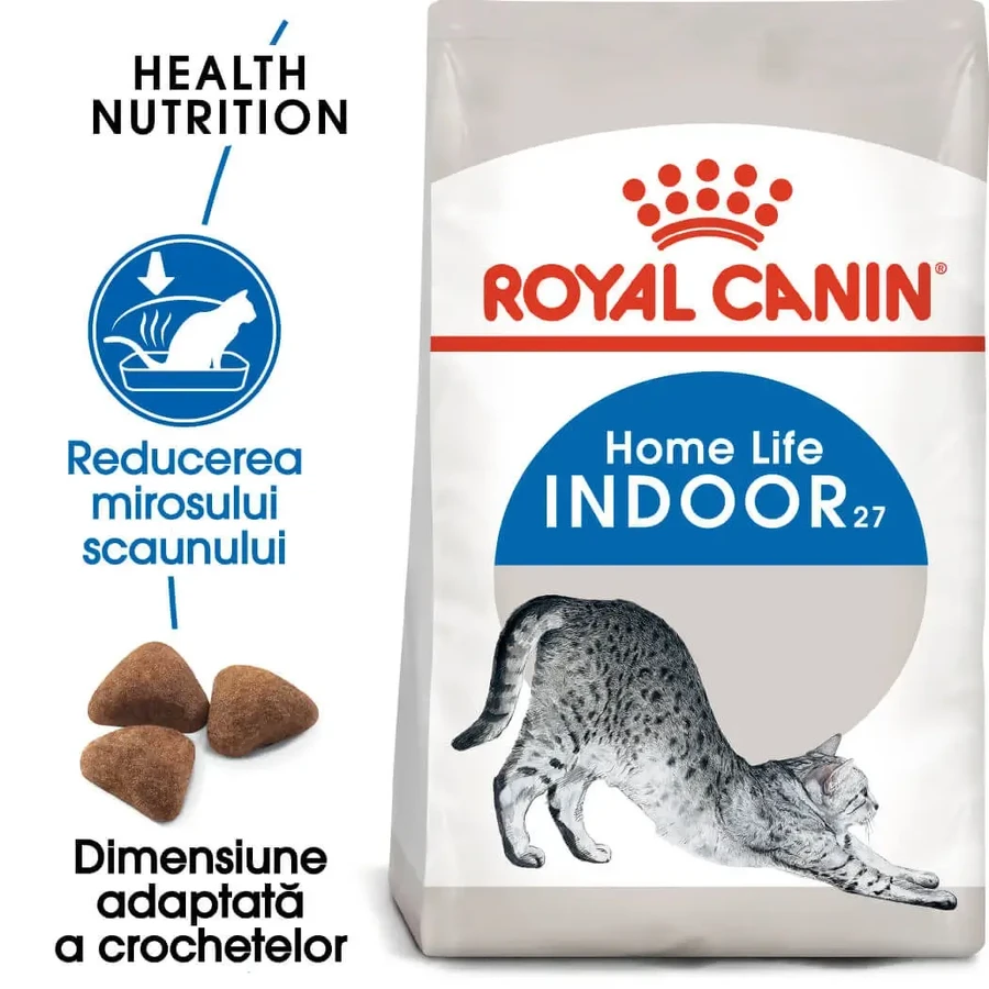 ROYAL CANIN Indoor Adult, сухой корм для кошек, закрытый, 400 г: цены и характеристики