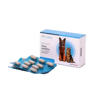 VANCE Joint Mobility Joint & Mobility, XS-XL, добавка для суставов для собак и кошек, коробка, 30 жевательных таблеток