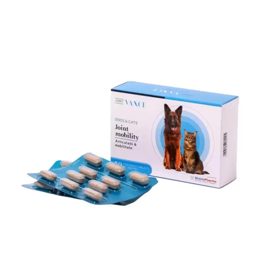 VANCE Joint Mobility Joint & Mobility, XS-XL, добавка для суставов для собак и кошек, коробка, 30 жевательных таблеток: цены и характеристики