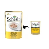 Schesir Cat Тунец и курица в желе, 85 г