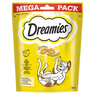 DREAMIES, Сир, пакетик для заохочення котів, 180г