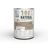 FRESH FARM Smooth Sterilised, Ягненок, консервированный влажный корм для стерилизованных кошек, (паштет), 400 г