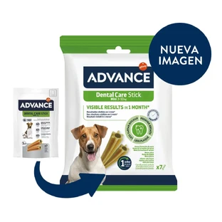 ADVANCE Dental Care Stick Mini, XS-S, мішечок-заохочення для собак, чутливі зуби, 90 г