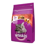 WHISKAS Adult, Говядина, сухой корм для кошек, 300 г