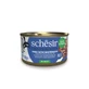 SCHESIR Complete Nutrition, Тунец и анчоусы, консервированный влажный корм для кошек, (в аспираторе), 85 г