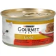 PURINA Gourmet Gourmet Gold Savoury Cake, Говядина с томатами, консервированный влажный корм для кошек, (кусочки мяса), 85г