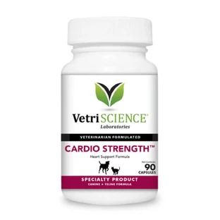 VETRISCIENCE Omega Healthy Heart, XS-XL, добавка для серцево-судинної системи для собак, пляшка, 30 капсул