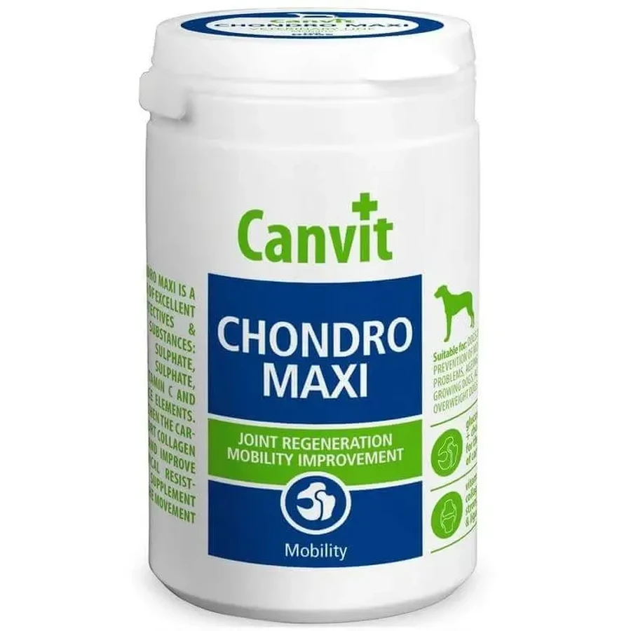 CANVIT Chondro Maxi, M-XL, добавка для суставов для собак, бутылка, 230 г: цены и характеристики