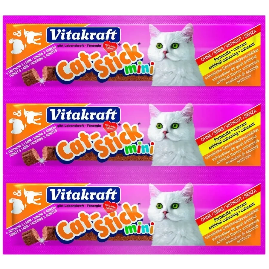 Vitakraft Палочки для кошек Индейка и мед, 18 г: цены и характеристики