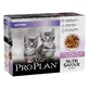 PURINA Pro Plan Healthy Start Healthy Start Kitten, индейка, саше влажный корм для молодых кошек, (в подливе), 85г х 10шт