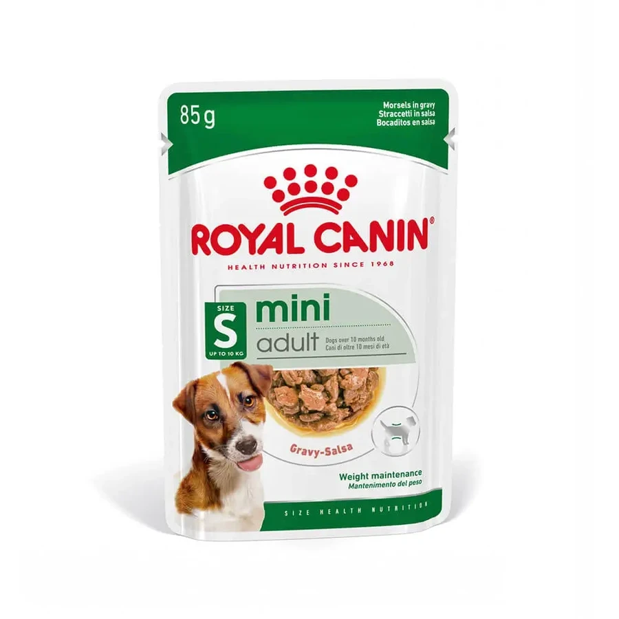ROYAL CANIN Mini Adult, влажный корм для собак, (в соусе), 85г: цены и характеристики
