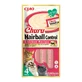 INABA Churu Churu Hairball Control, куряче м'ясо, пакетик, тюбик, беззернові ласощі для котів, контроль клубків шерсті, (пюре), 56г