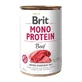 BRIT Mono Protein, Яловичина, консерви з одним білком, беззерновий вологий корм для собак, (паштет), 400г