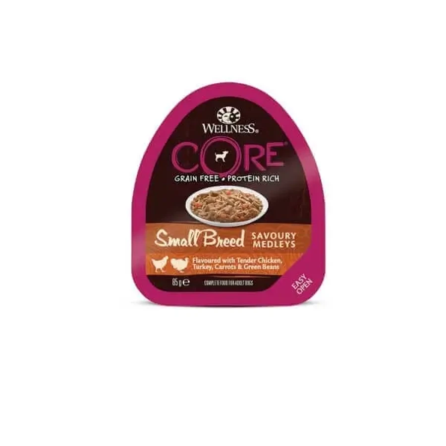 Wellness Core Small Breed Savoury, курица и индейка, 85 г: цены и характеристики